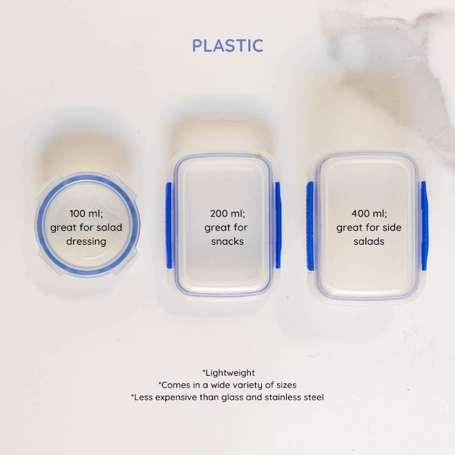 Benefits of food and meal prep plastic containers