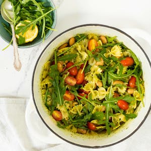 pesto pasta salad healthy