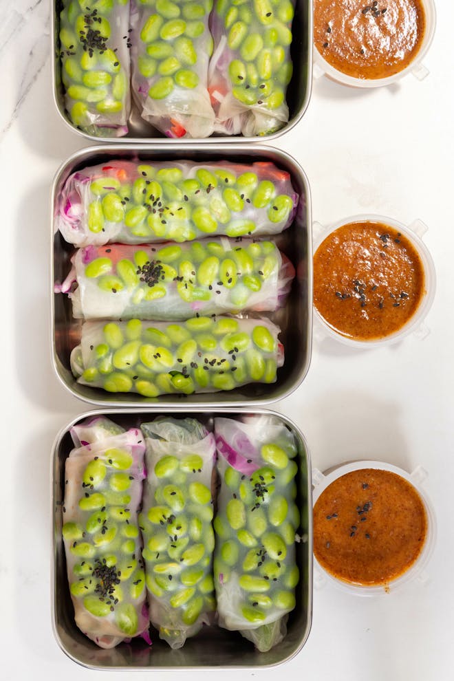 vegan meal prep bowls