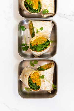 smashed chickpea salad