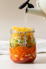 instant minestrone soup in a jar