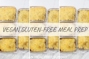 vegan gluten free meal prep
