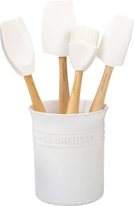 Le_Creuset_Silicone_Craft_Series_Utensil_Set_with_Stoneware_Crock_5_pc_White
