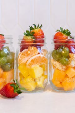 Meal prep fruit salad