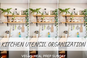 kitchen utensil organization